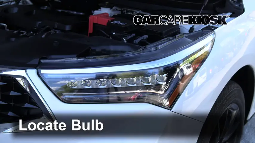 2020 Acura RDX 2.0L 4 Cyl. Turbo Éclairage Feu clignotant avant (remplacer l'ampoule)